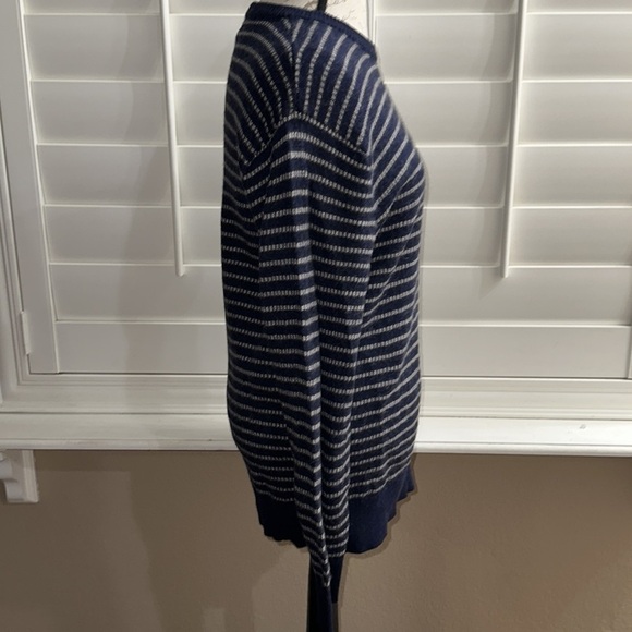 J Crew Men's Softspun Ditty Stripe Sweater - Picture 4 of 12